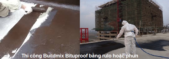 Sơn chống thấm Bitum Builmix Bituproof